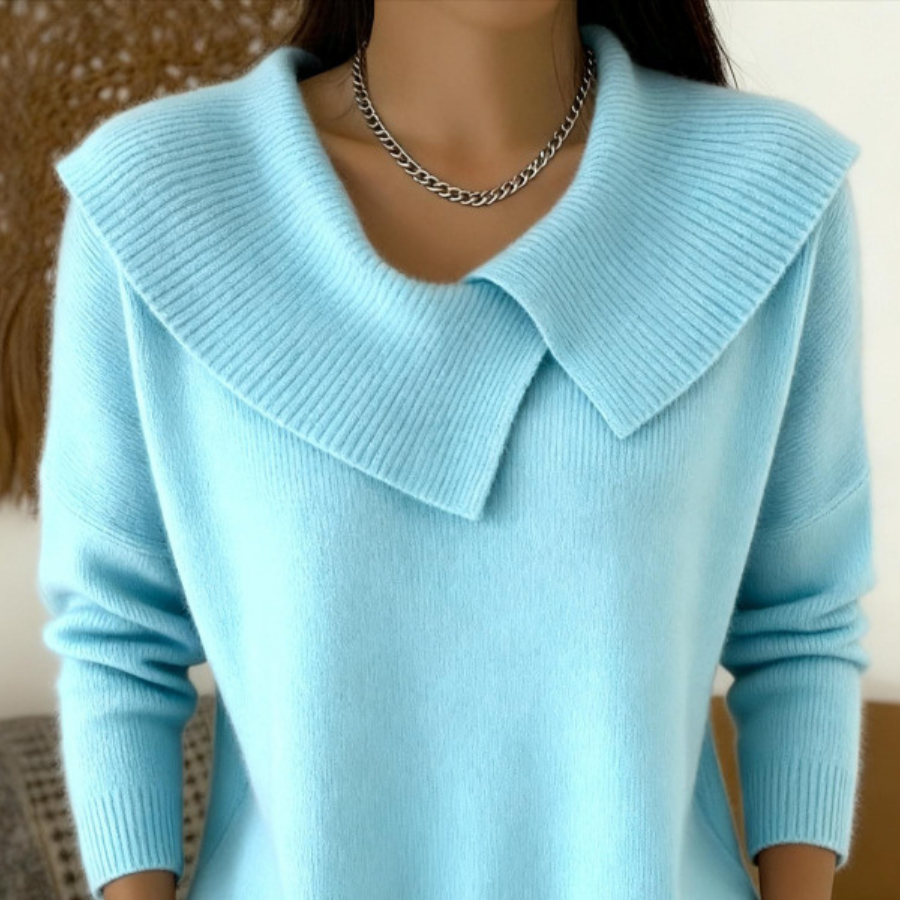 Aldene | Women's Collared Knit Sweater