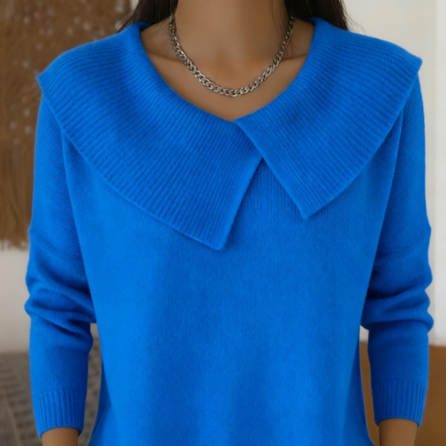 Aldene | Women's Collared Knit Sweater