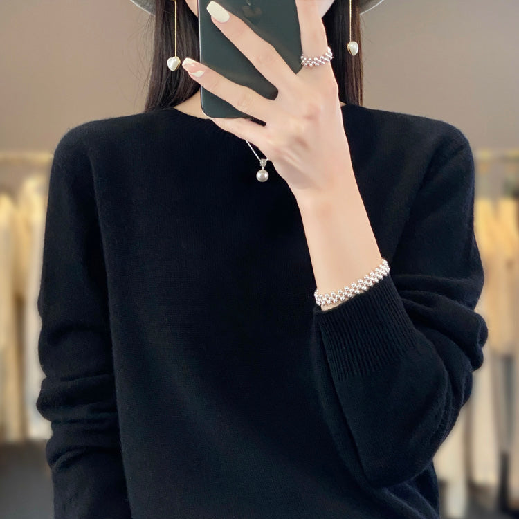 Aldora | Women's Relaxed Fit Knit Pullover Sweater