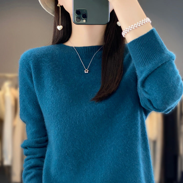 Aldora | Women's Relaxed Fit Knit Pullover Sweater
