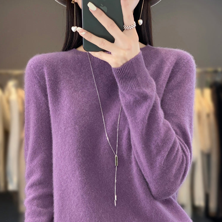 Aldora | Women's Relaxed Fit Knit Pullover Sweater
