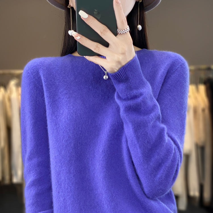 Aldora | Women's Relaxed Fit Knit Pullover Sweater