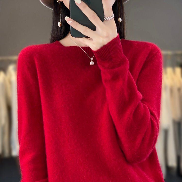 Aldora | Women's Relaxed Fit Knit Pullover Sweater