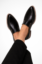 Women's Pointed Toe Slip On Flat Loafers