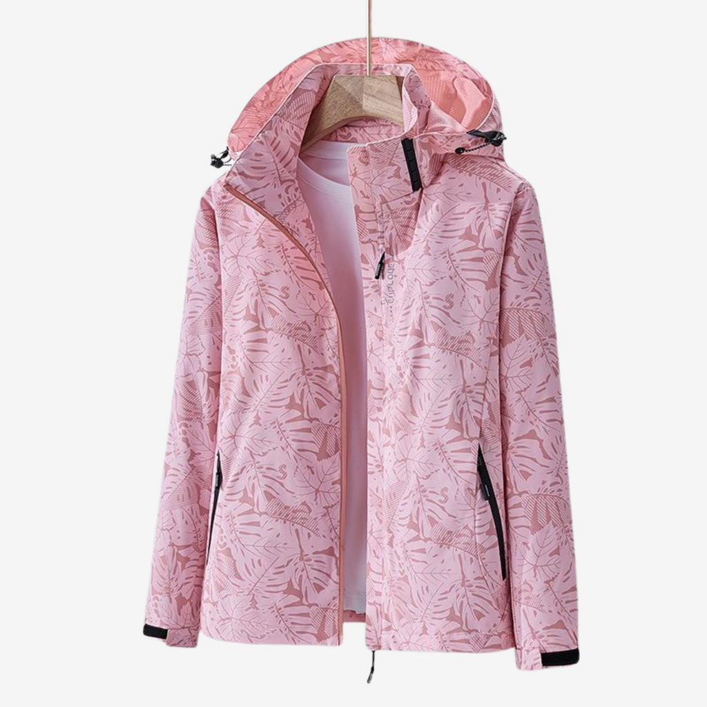 Women's Waterproof Windbreaker Jacket