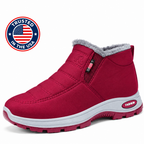 The Alaskaa™ | Quilted Waterproof Slip-On Ankle Boots