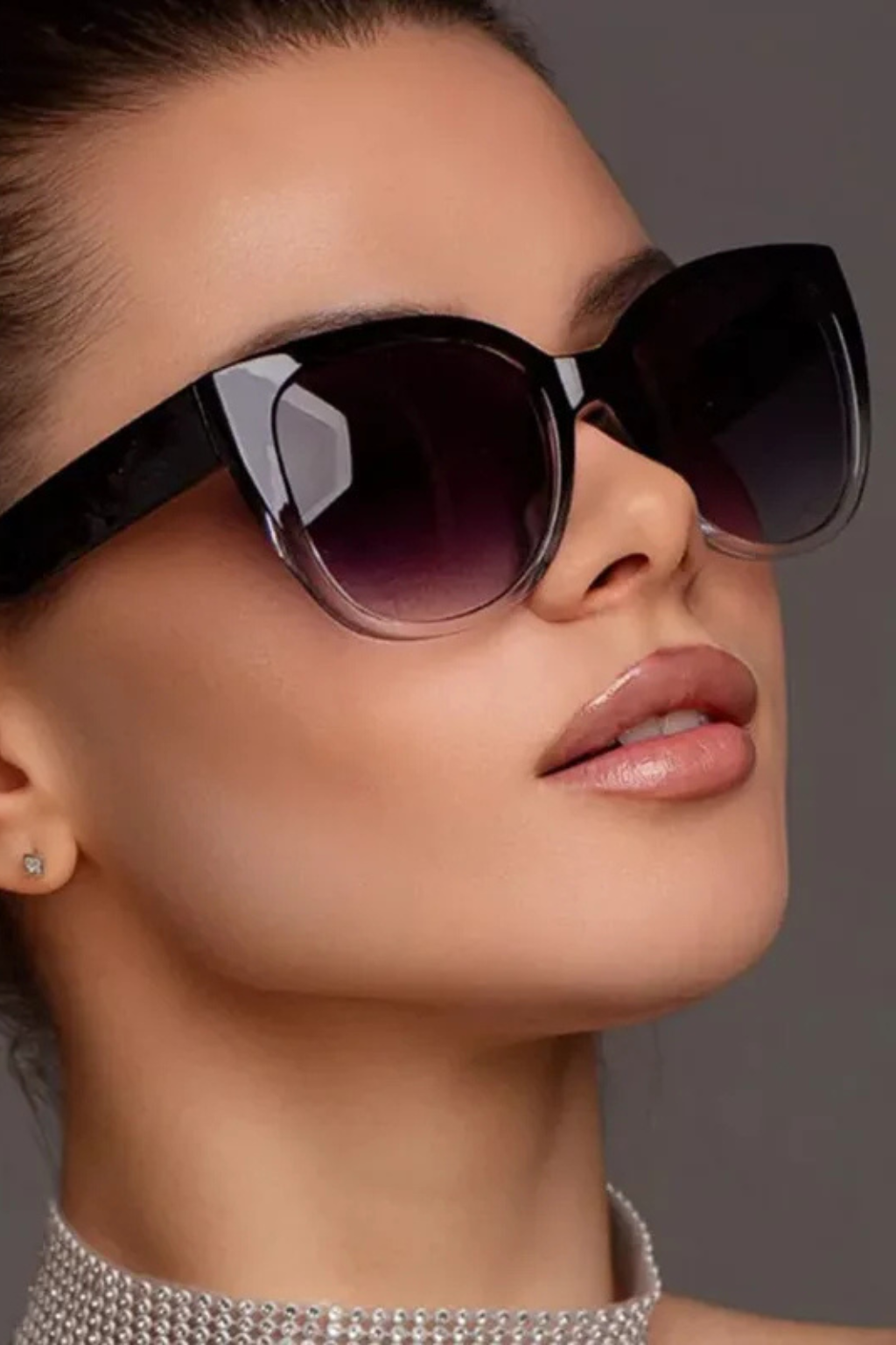 Women Oversized Cat Eye Sunglasses