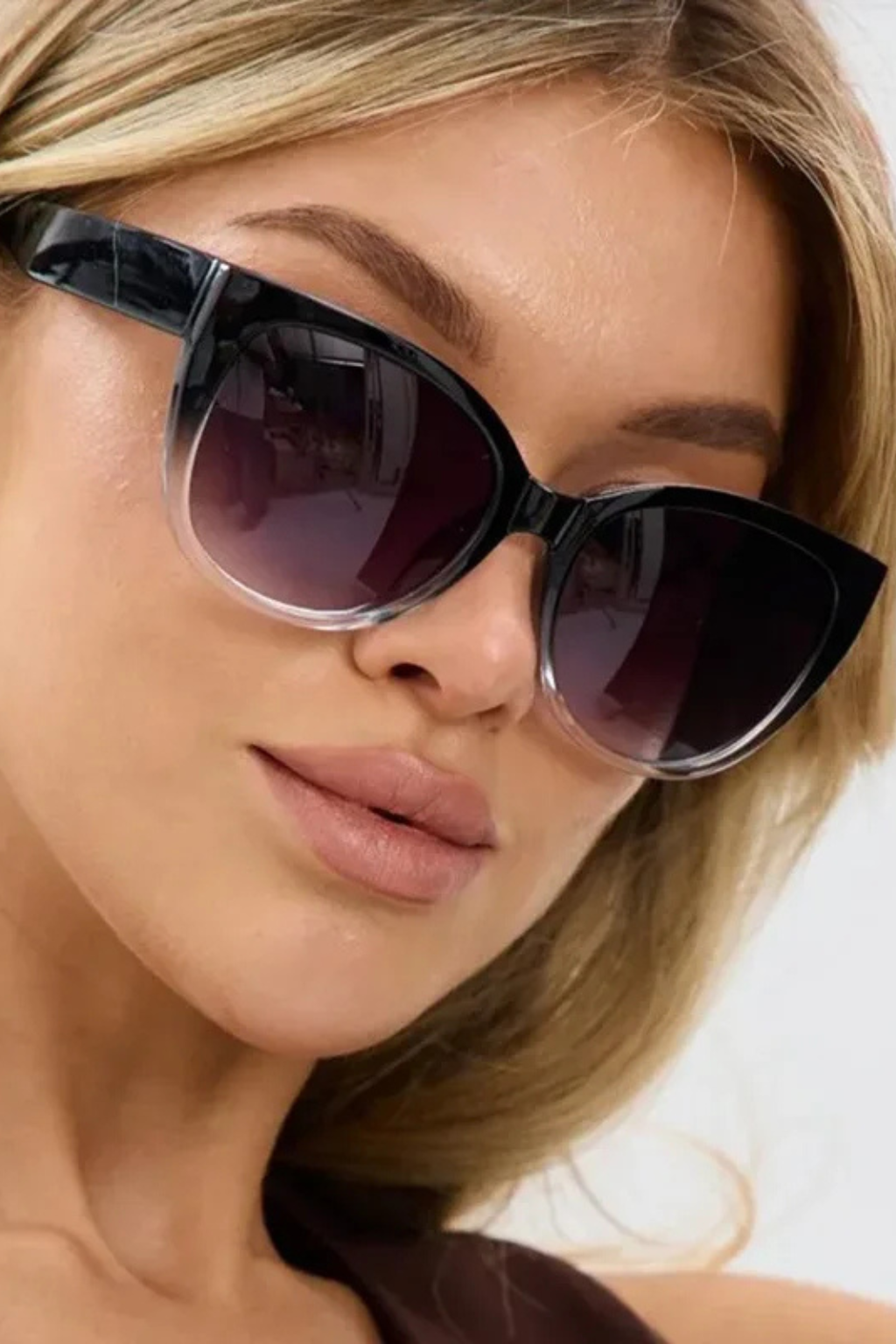 Women Oversized Cat Eye Sunglasses