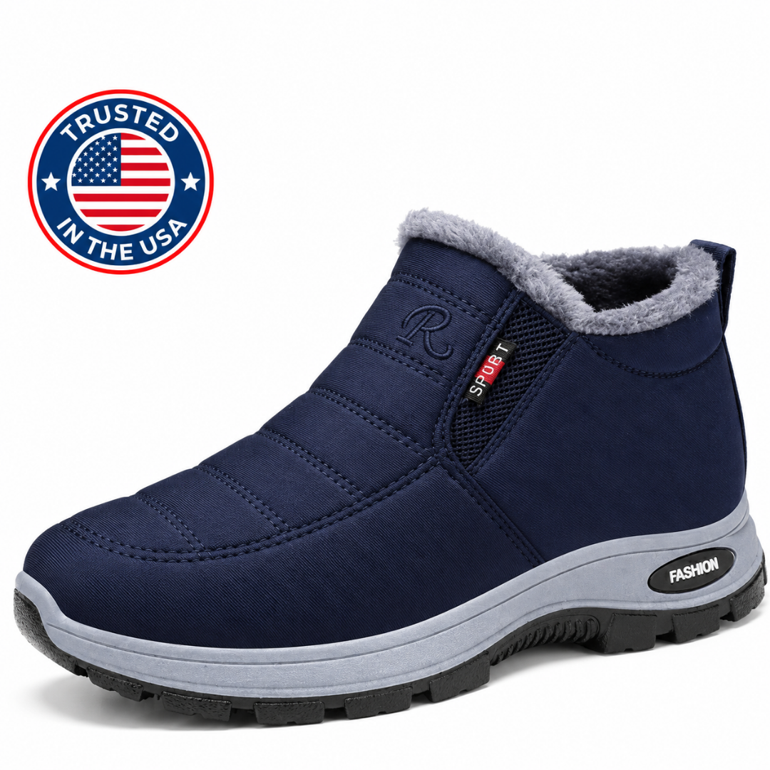 The Alaskaa™ | Quilted Waterproof Slip-On Ankle Boots