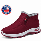 The Alaskaa™ | Quilted Waterproof Slip-On Ankle Boots