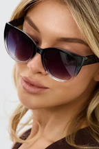 Women Oversized Cat Eye Sunglasses
