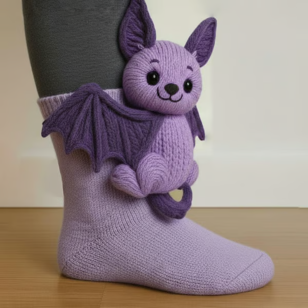Women's Cute Animal Pattern Non-Slip Cozy Socks