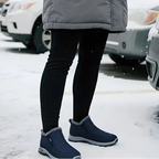 The Alaskaa™ | Quilted Waterproof Slip-On Ankle Boots
