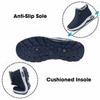 The Alaskaa™ | Quilted Waterproof Slip-On Ankle Boots