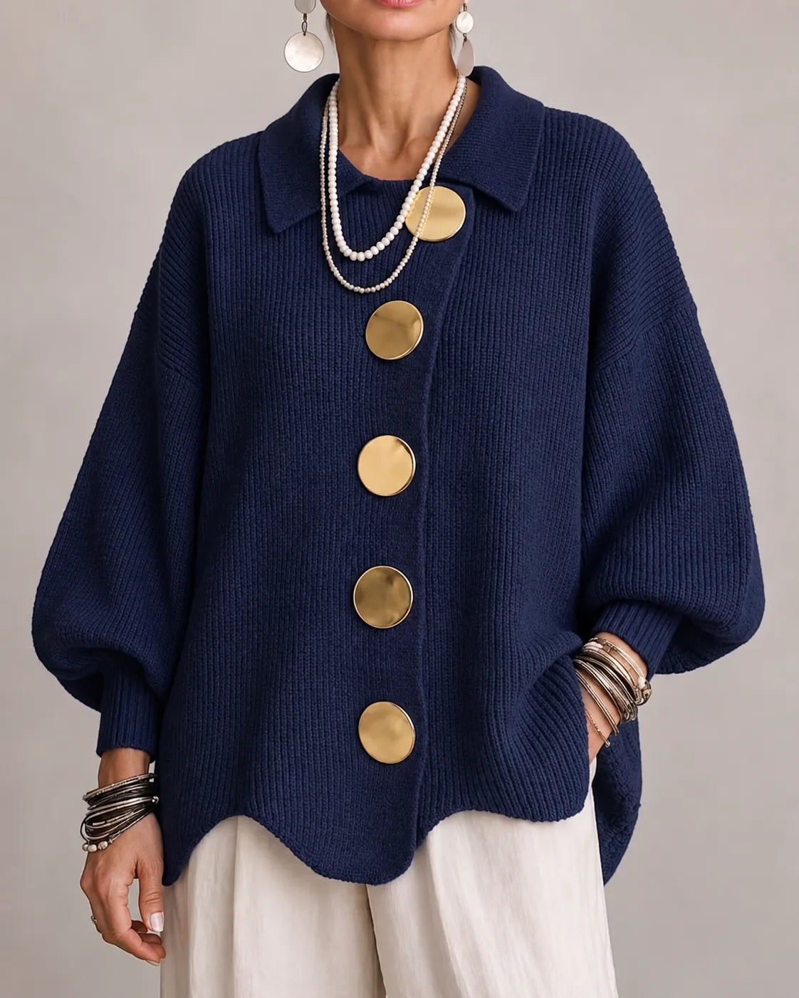 Elara | Women's Oversized Knit Sweater