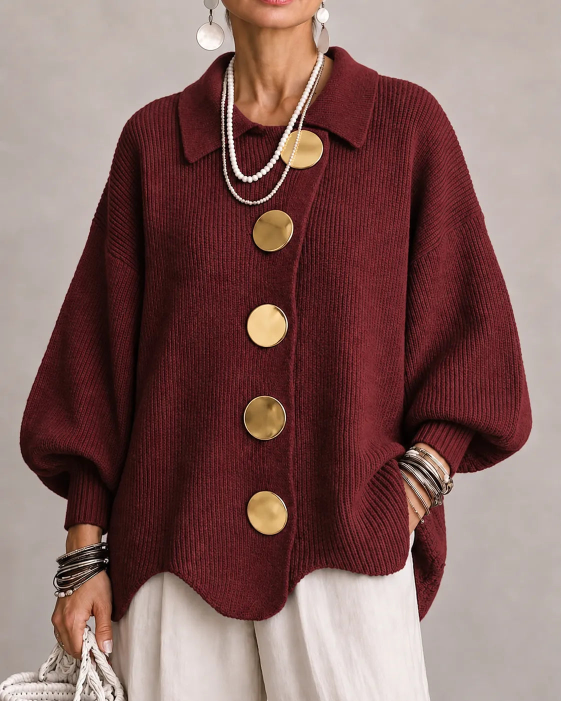 Elara | Women's Oversized Knit Sweater