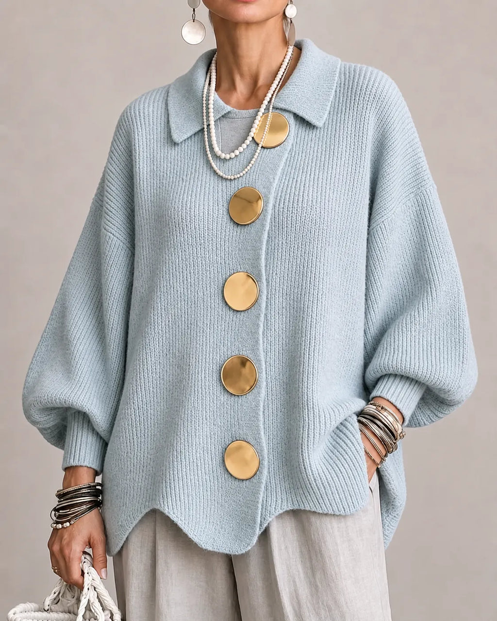 Elara | Women's Oversized Knit Sweater