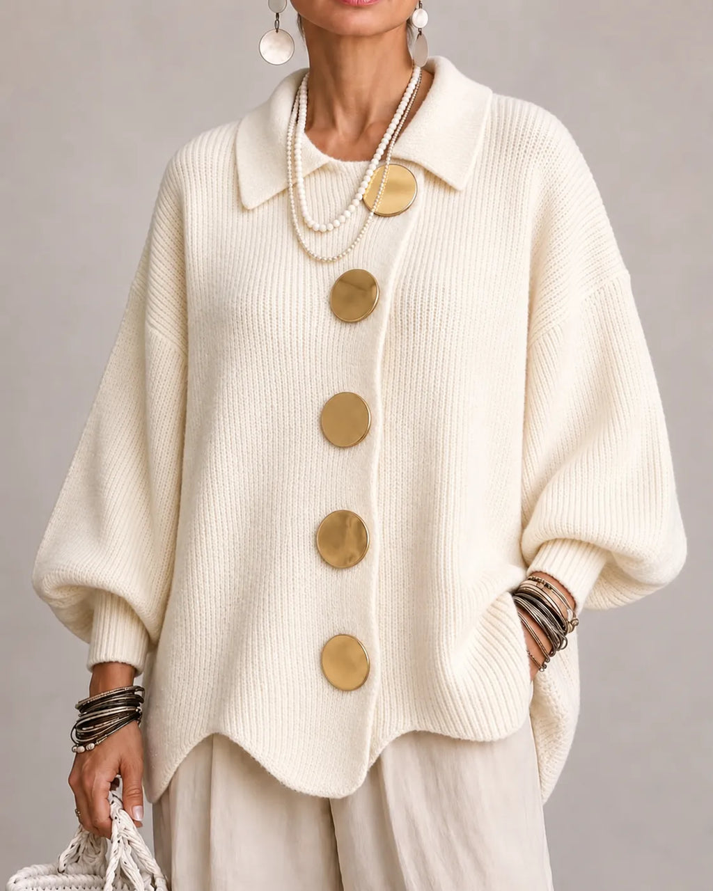Elara | Women's Oversized Knit Sweater