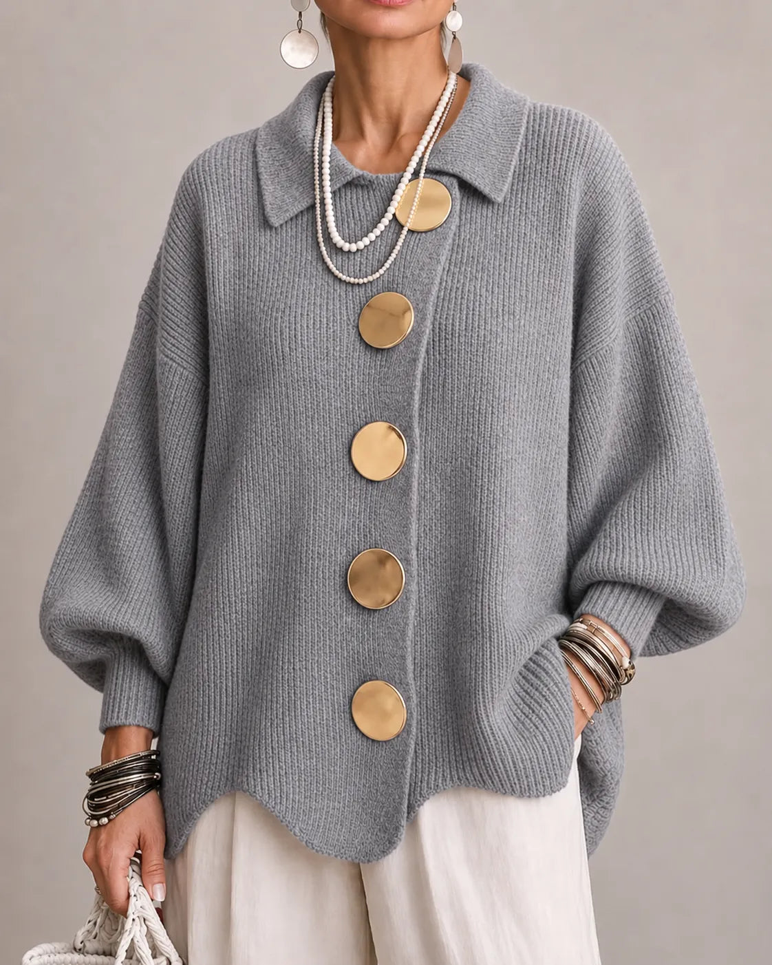 Elara | Women's Oversized Knit Sweater
