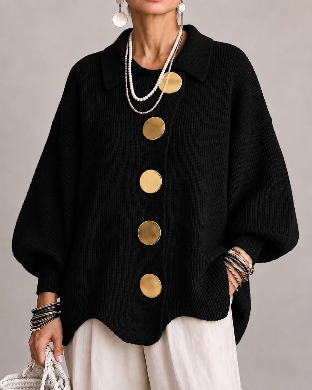 Elara | Women's Oversized Knit Sweater