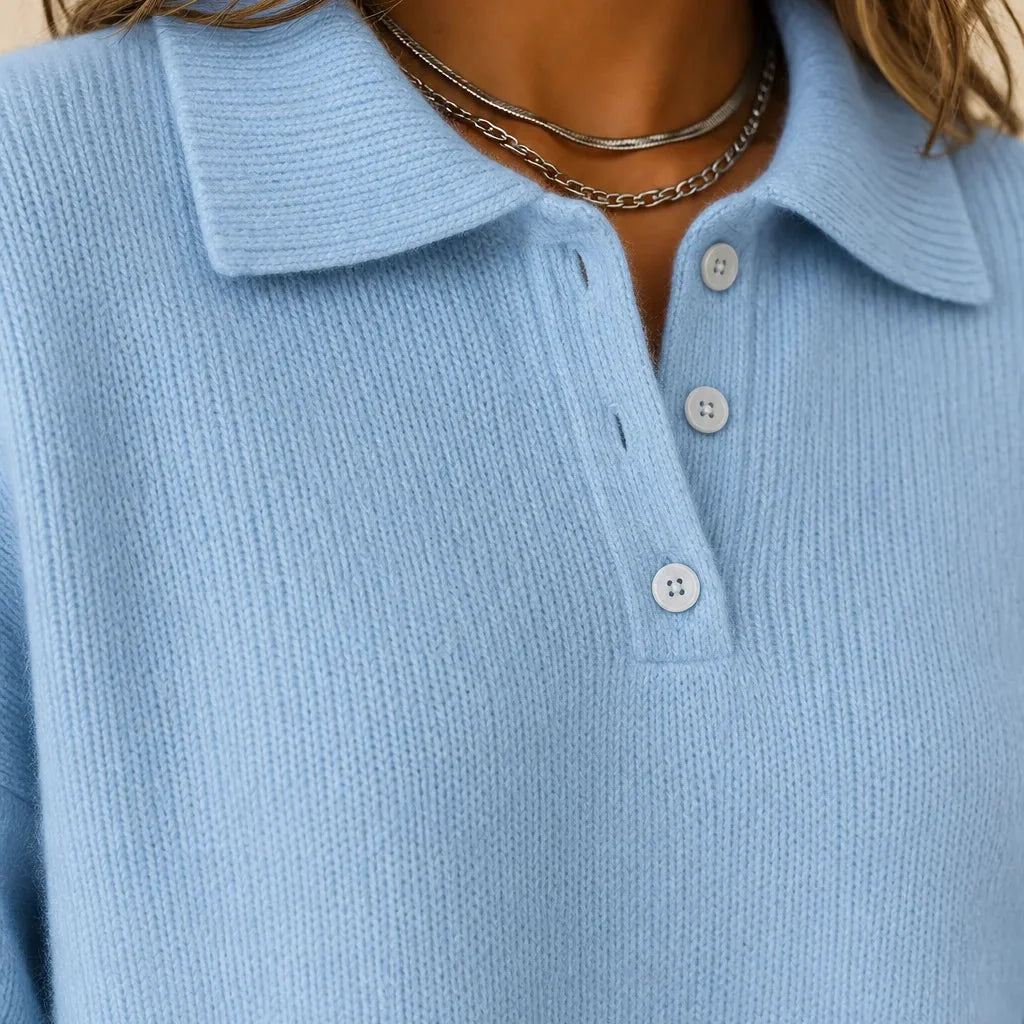Vicky | Women's Classic Button Sweater
