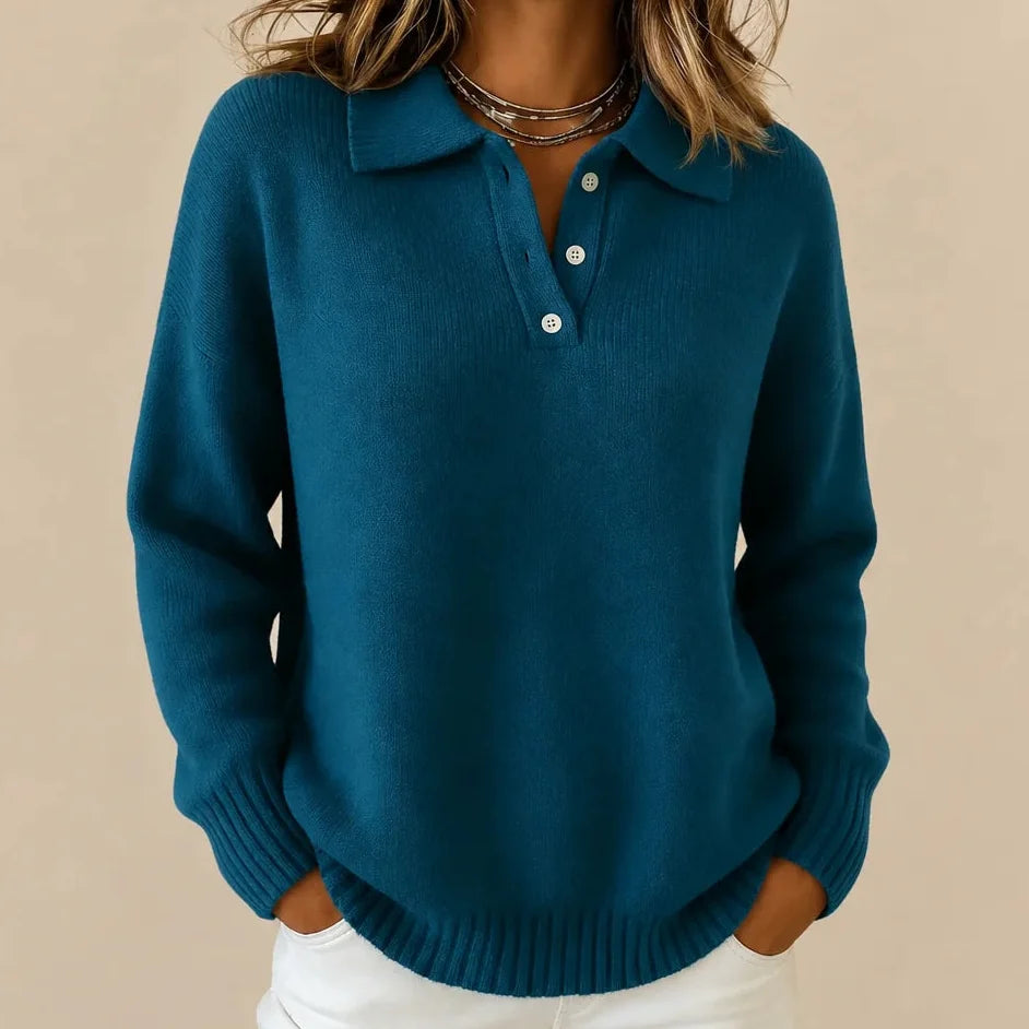Vicky | Women's Classic Button Sweater