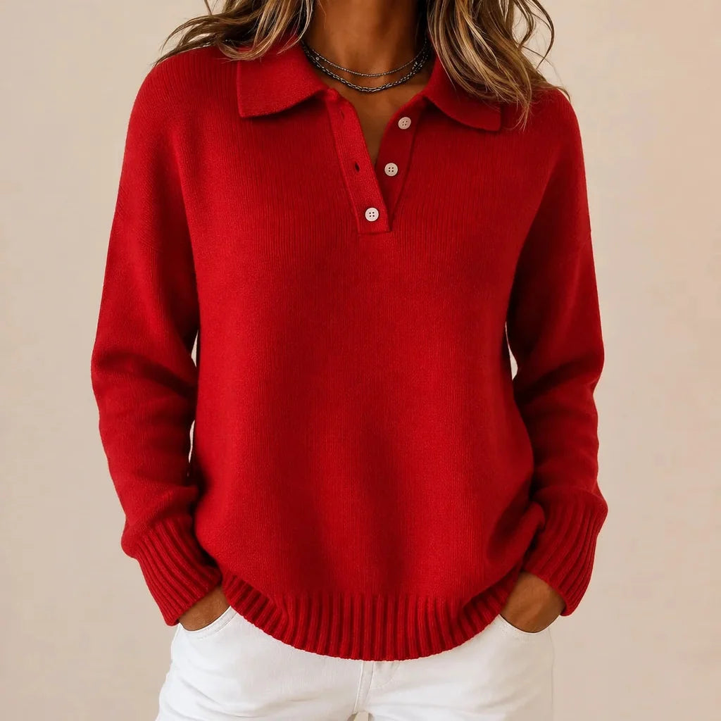 Vicky | Women's Classic Button Sweater