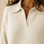 Vicky | Women's Classic Button Sweater