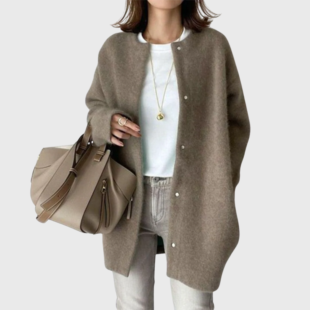 Women's Elegant Sleek Knit Cardigan