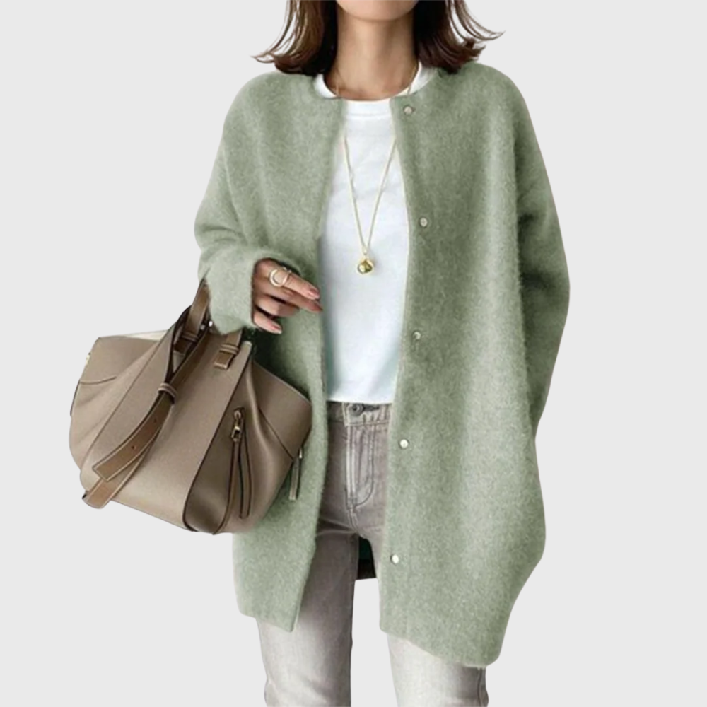 Women's Elegant Sleek Knit Cardigan