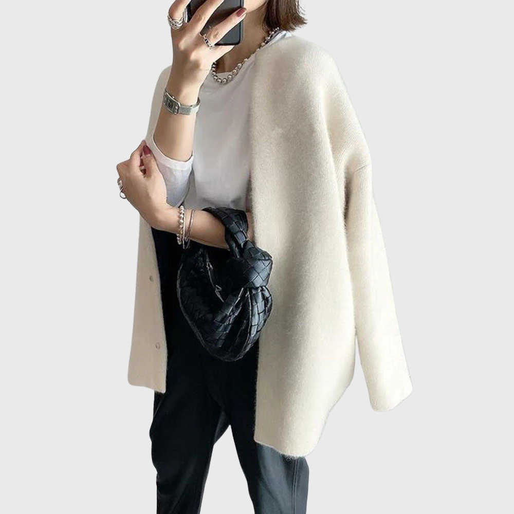 Women's Elegant Sleek Knit Cardigan