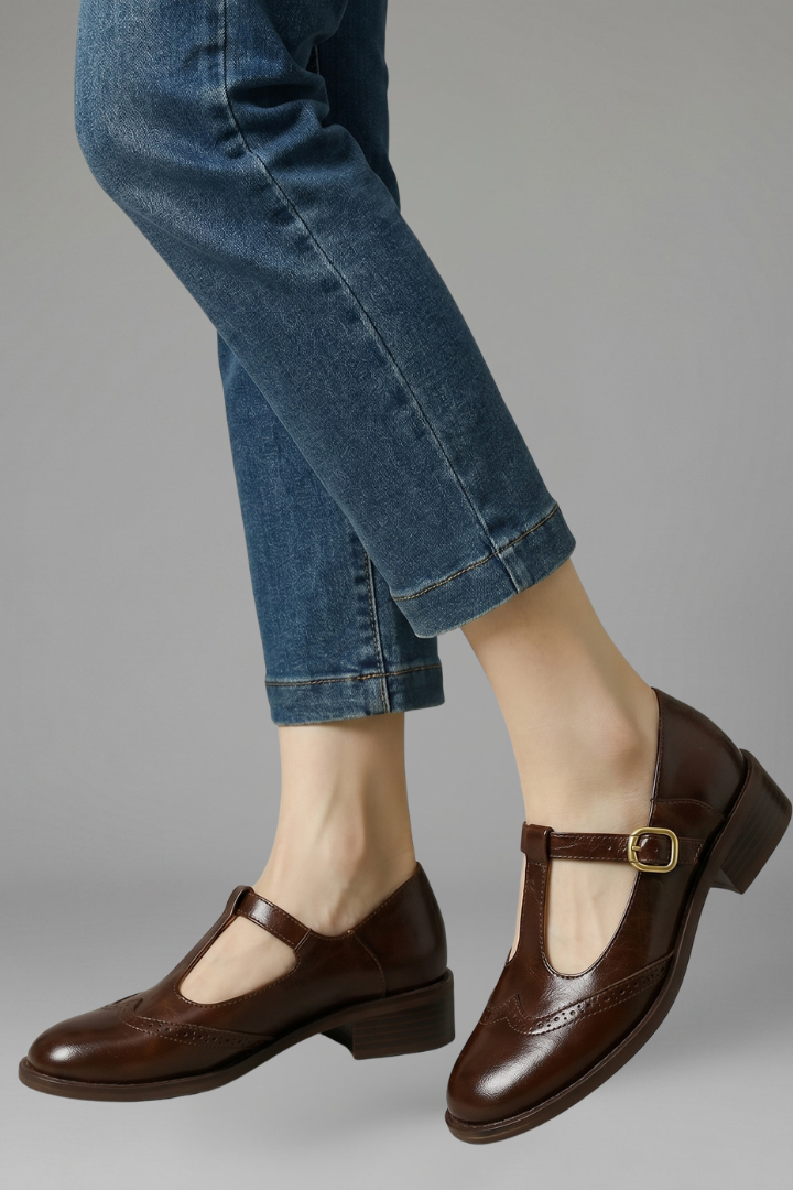 Women's Everyday T-Strap Closure Mary Jane Shoes