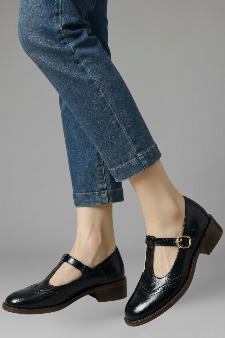 Women's Everyday T-Strap Closure Mary Jane Shoes