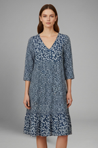 Women's Sleek Structured Fit Solid Plain Midi Dress