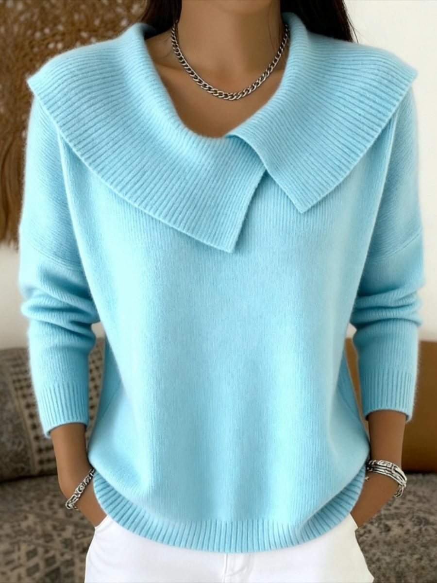 Aldene | Women's Collared Knit Sweater