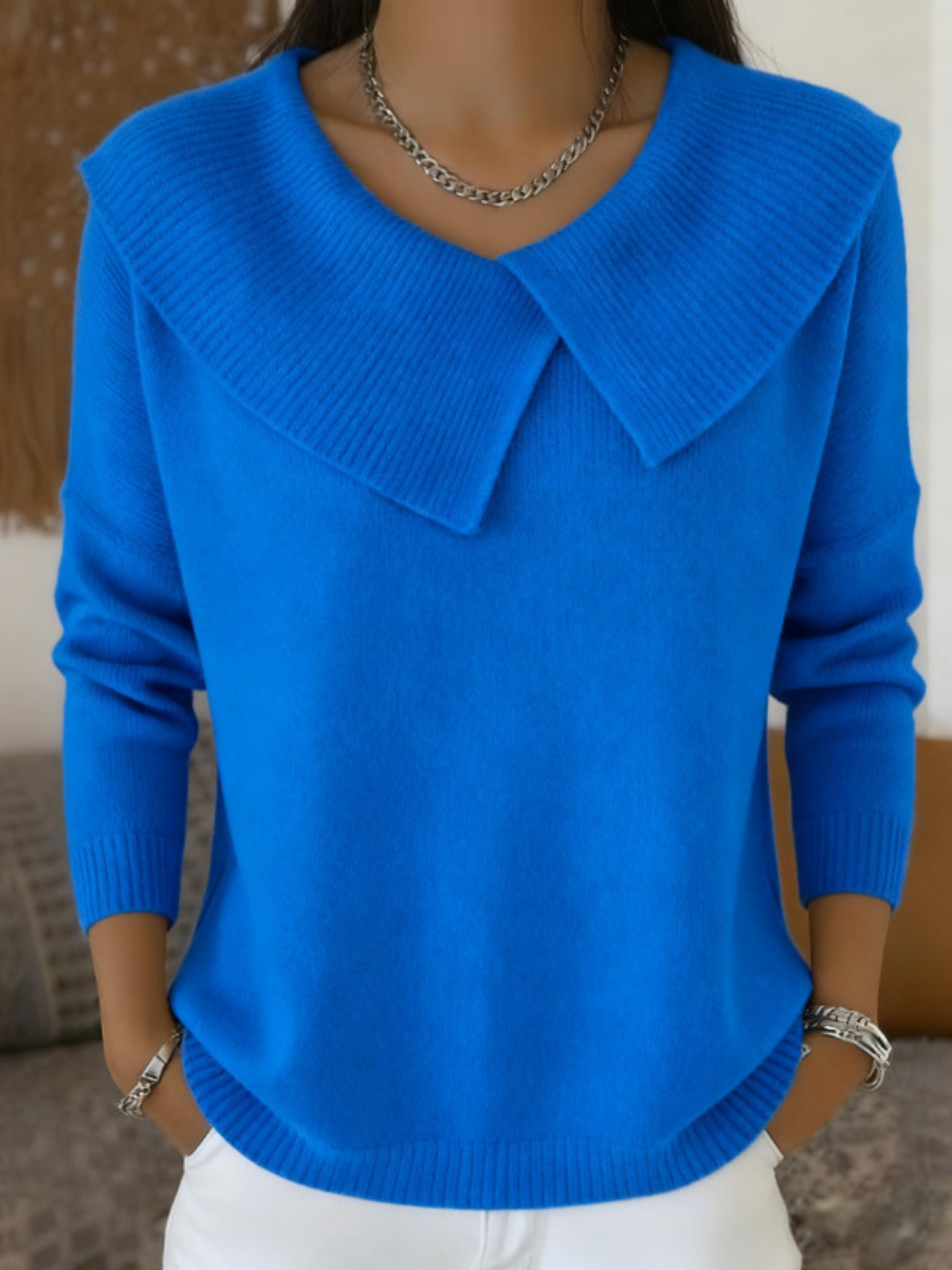 Aldene | Women's Collared Knit Sweater