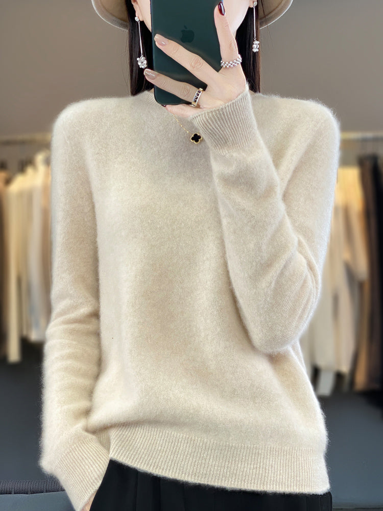 Aldora | Women's Relaxed Fit Knit Pullover Sweater