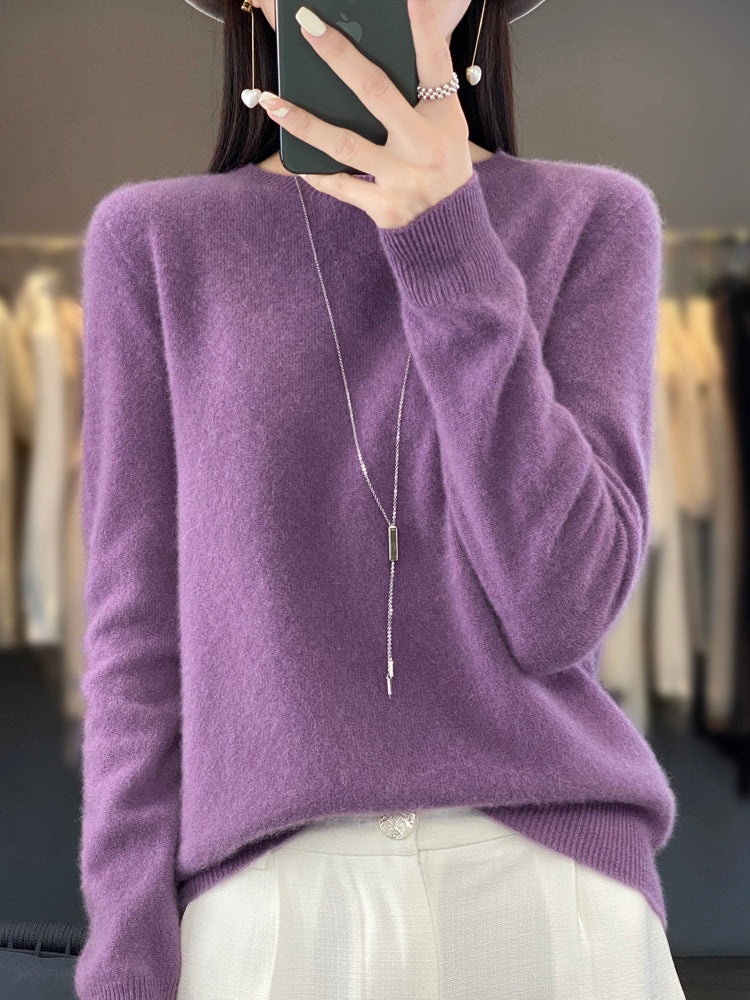 Aldora | Women's Relaxed Fit Knit Pullover Sweater