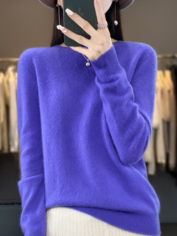 Aldora | Women's Relaxed Fit Knit Pullover Sweater