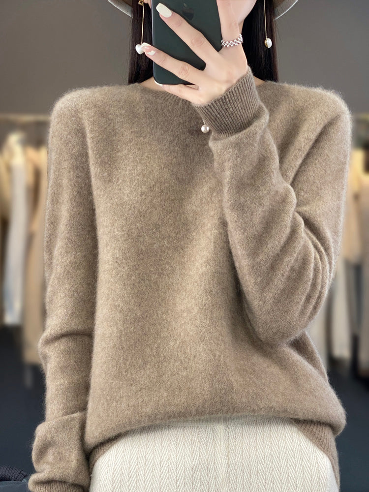 Aldora | Women's Relaxed Fit Knit Pullover Sweater