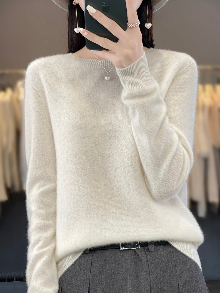 Aldora | Women's Relaxed Fit Knit Pullover Sweater
