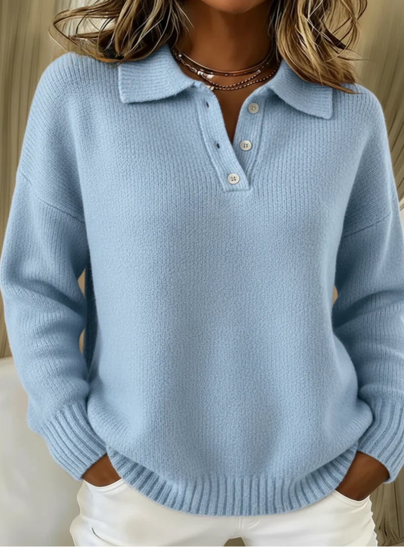 Ardenne | Women's Collared Polo Knit Sweater