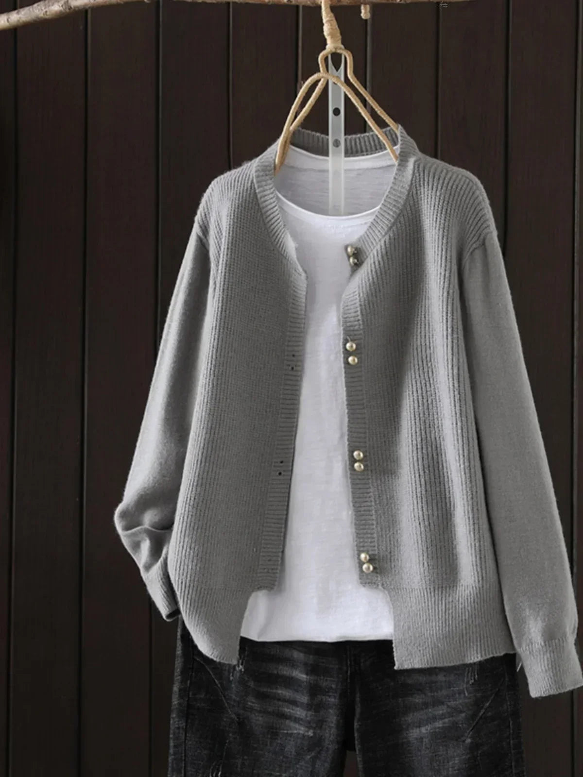 Arveth | Women's Button-Up Knit Cardigan