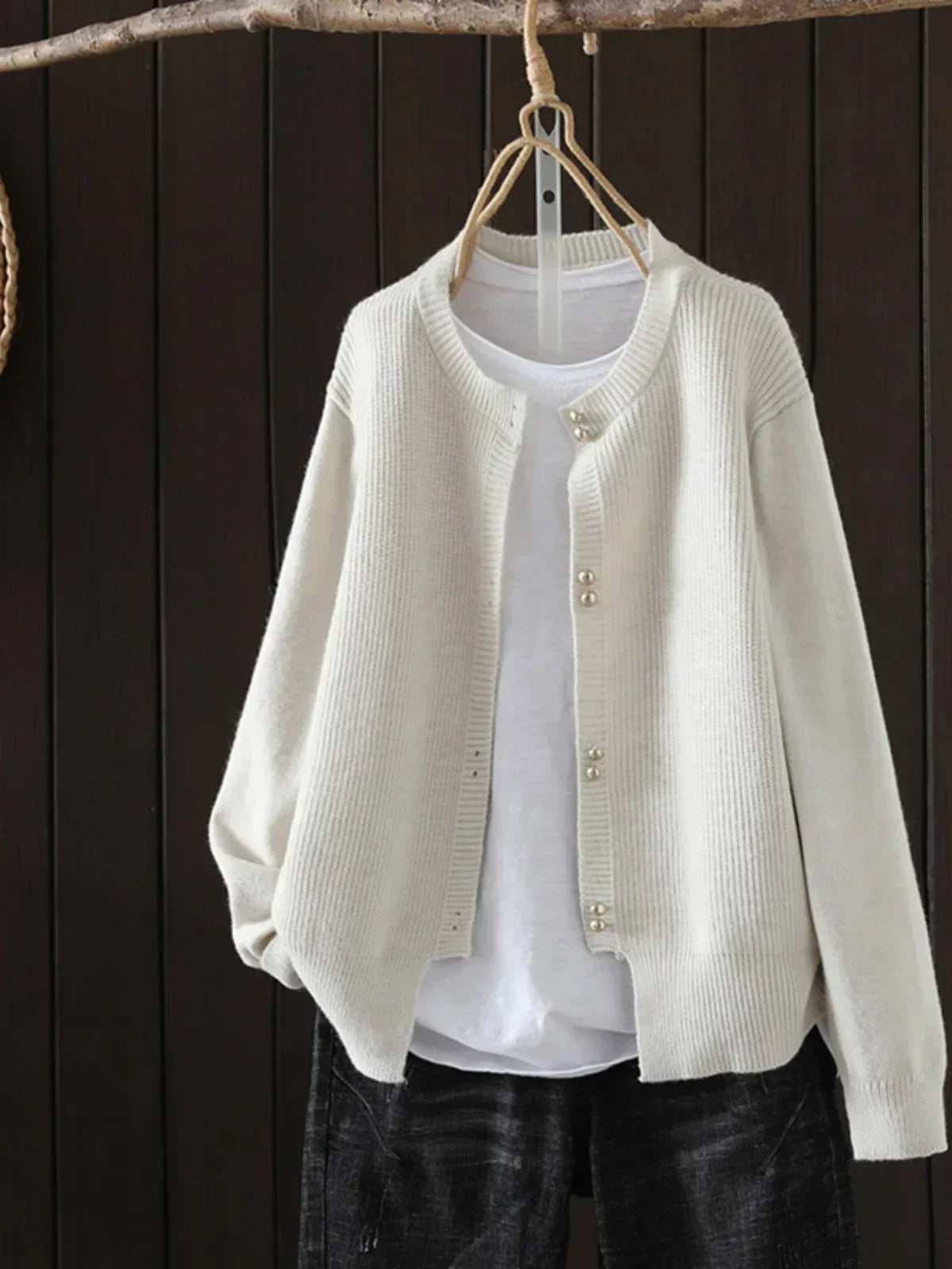 Arveth | Women's Button-Up Knit Cardigan