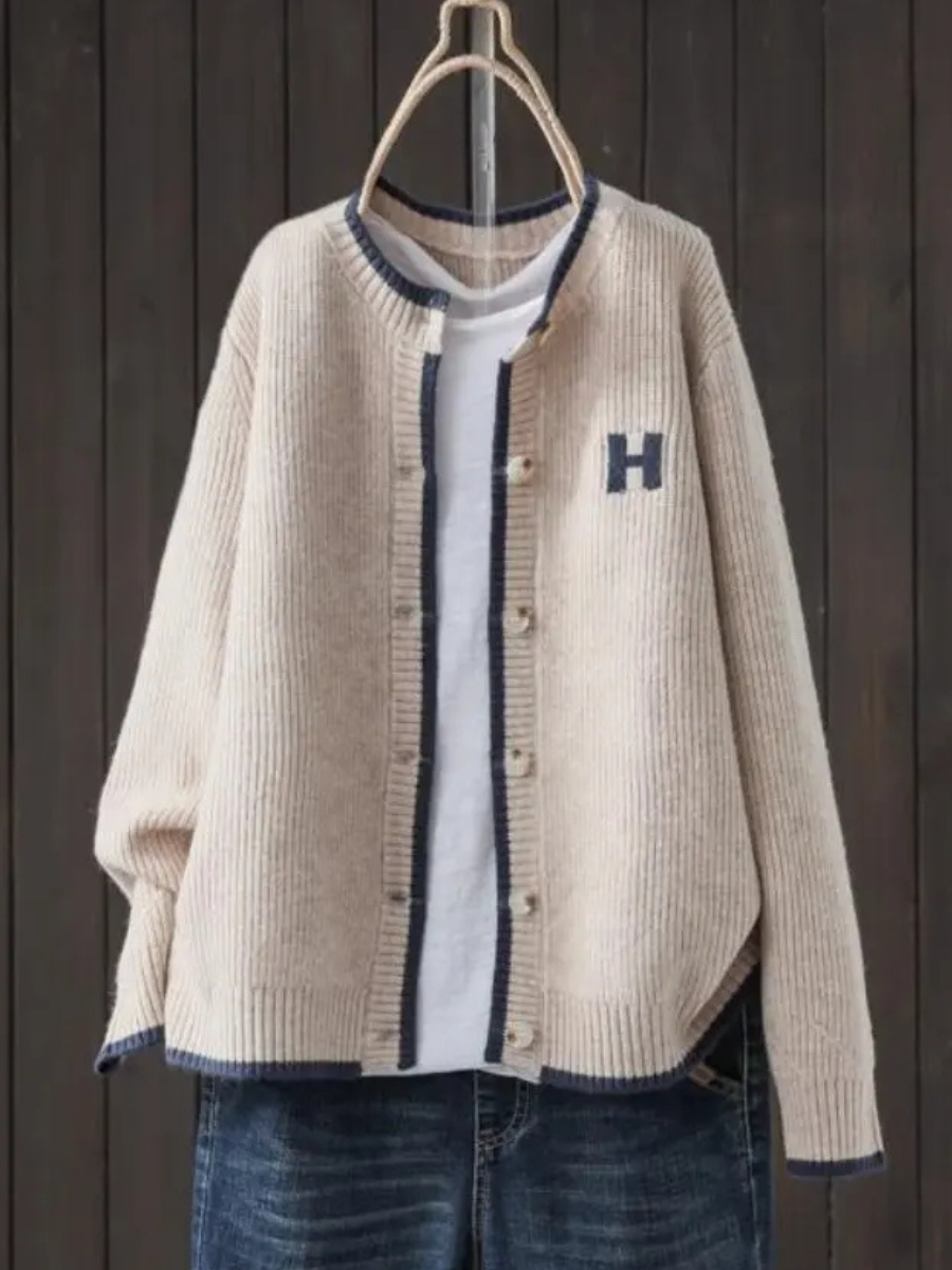 Colveth | Women's Oversized Button-Front Cardigan Sweater