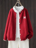 Colveth | Women's Oversized Button-Front Cardigan Sweater