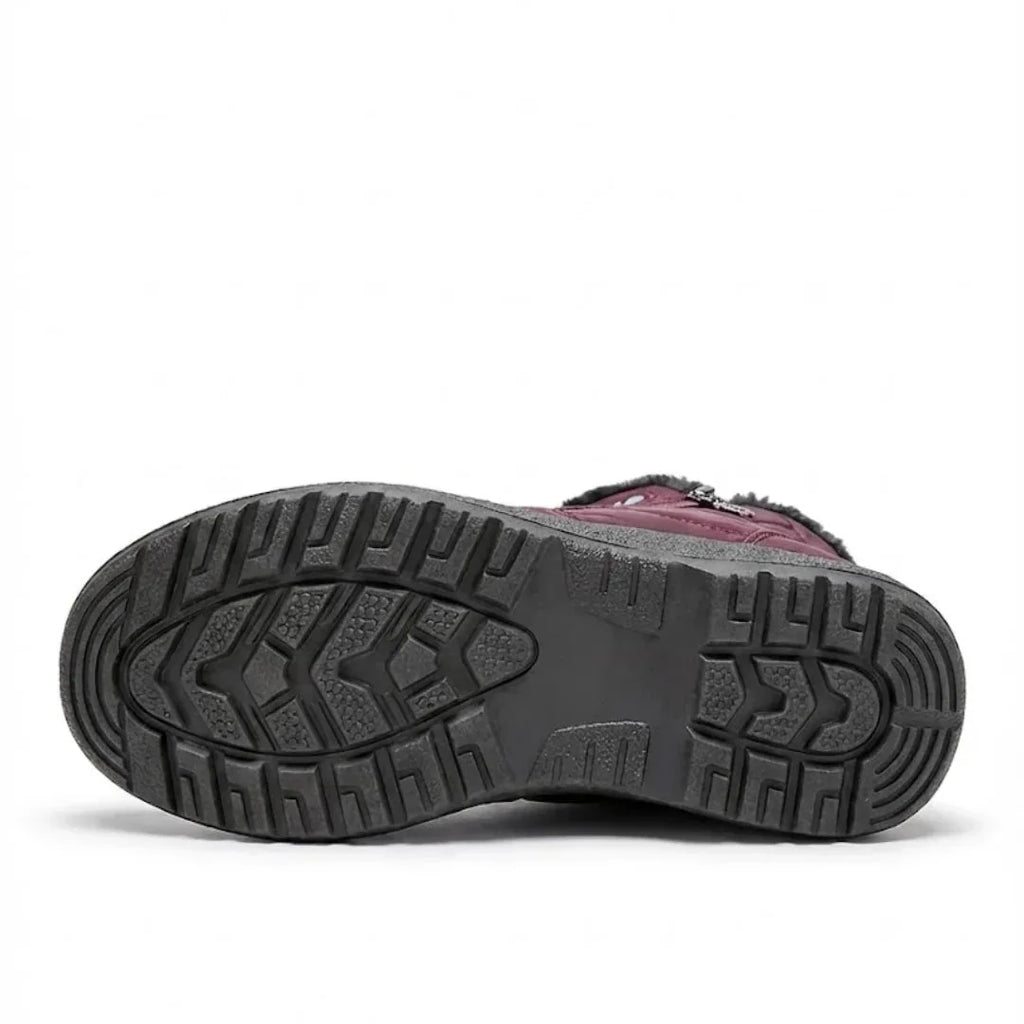 Evelyn | Women’s Quilted Fleece-Lined Zip Ankle Boots