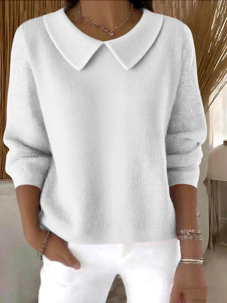 Galatea | Women's Peter Pan Collar Pullover Sweater