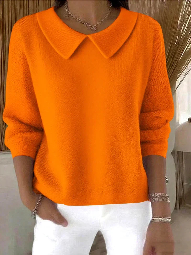 Galatea | Women's Peter Pan Collar Pullover Sweater