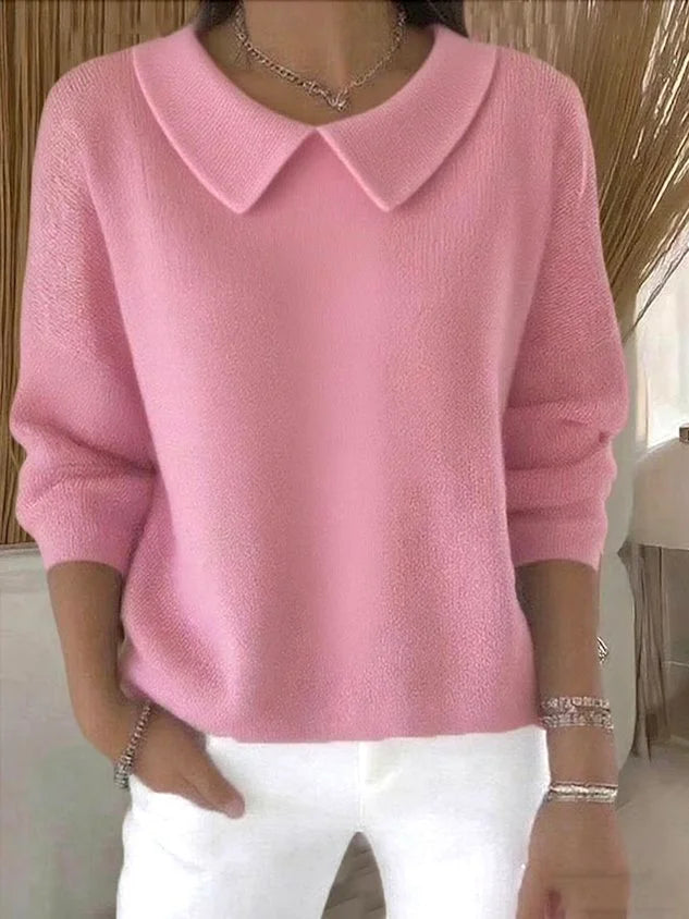 Galatea | Women's Peter Pan Collar Pullover Sweater